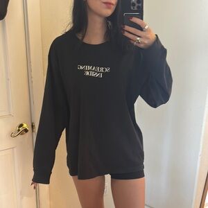 UNIF Black screaming inside long Sleeve tshirt